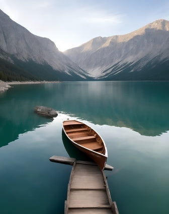 Paint by numbers - Boat on the Lake | Paint by Numbers