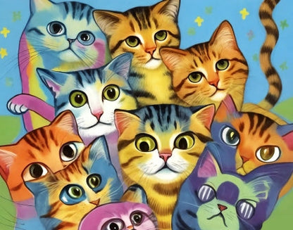 Paint by numbers - Cats | Paint by Numbers