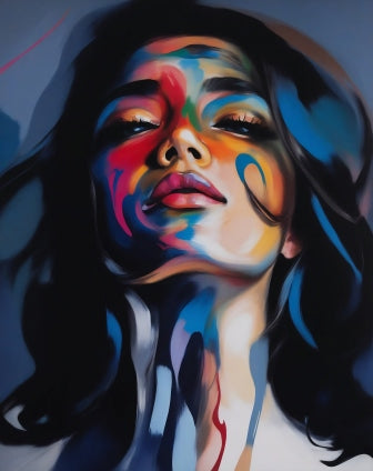 Paint by numbers - Abstract Woman | Paint by Numbers