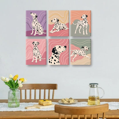 6 minitaulua - Dalmatialainen-setti