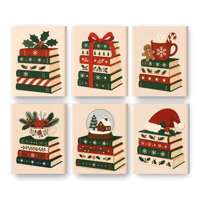 6 Mini Paintings - Christmas Chapters Set - Paint by numbers