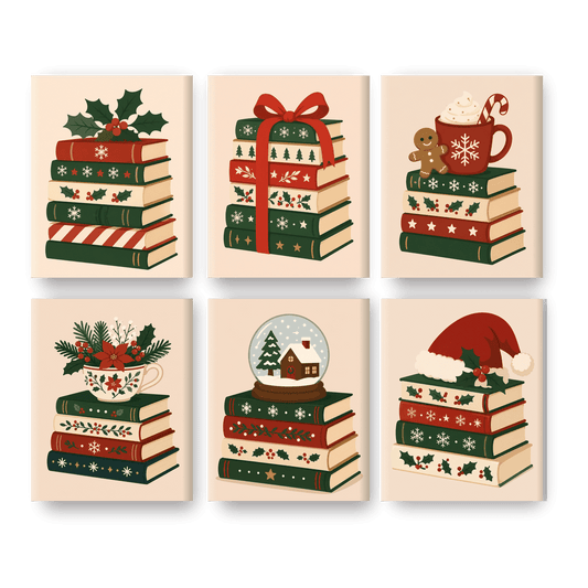6 Mini Paintings - Christmas Chapters Set - Paint by numbers