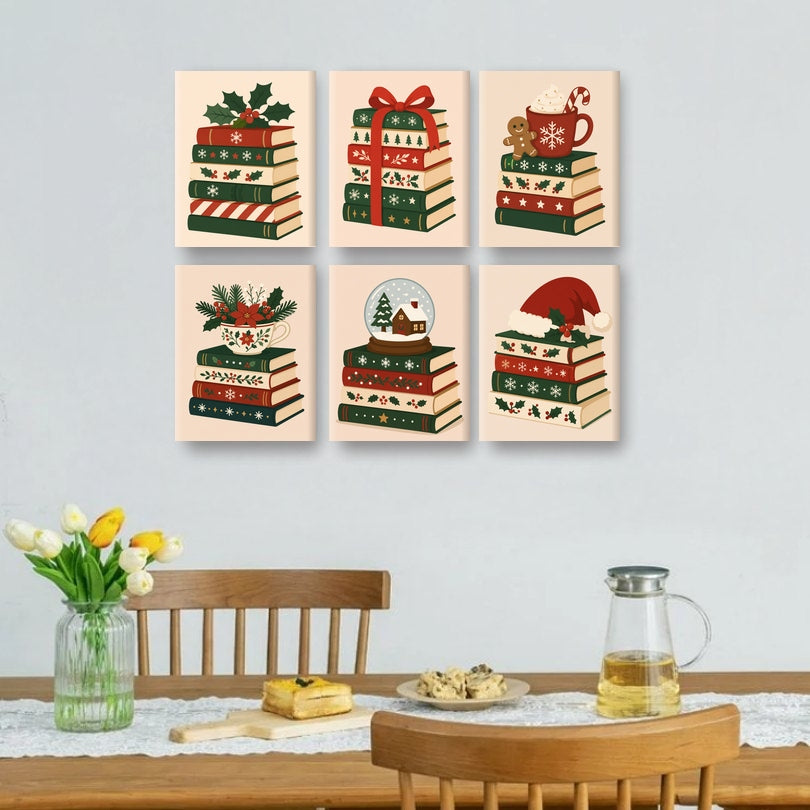 6 Mini Paintings - Christmas Chapters Set