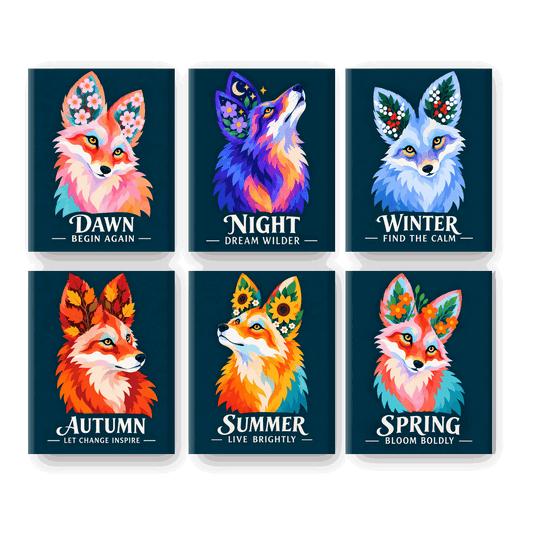 6 Mini Paintings - Seasons of Wonder Set
