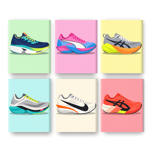 6 Mini Paintings - Sneaker-heads Set