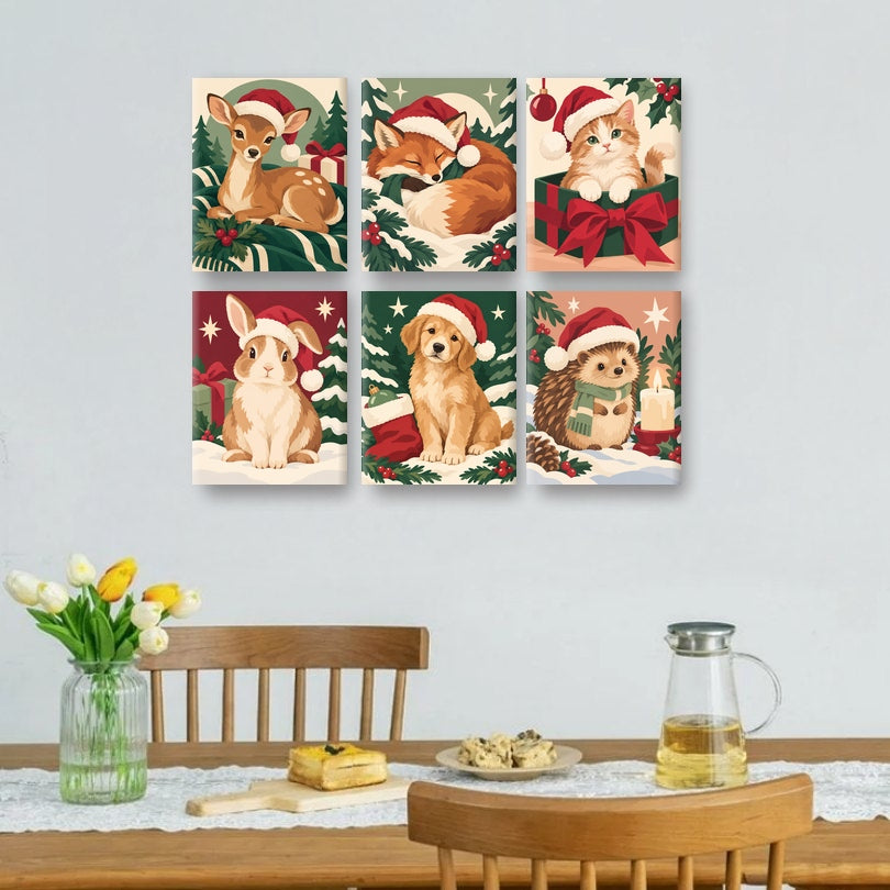 6 Minitavlor - Julkid-paket