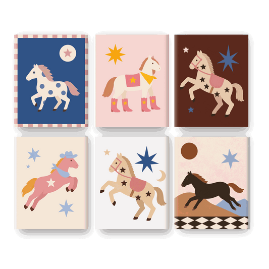 6 Mini-tableaux - Set Glam Ride - Peinture par numéros