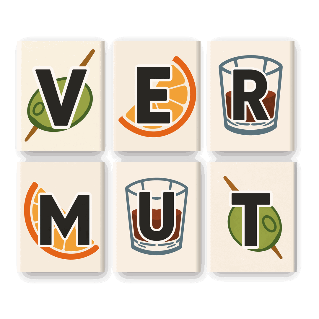 6 Mini Paintings - Vermut Set- Paint by Numbers