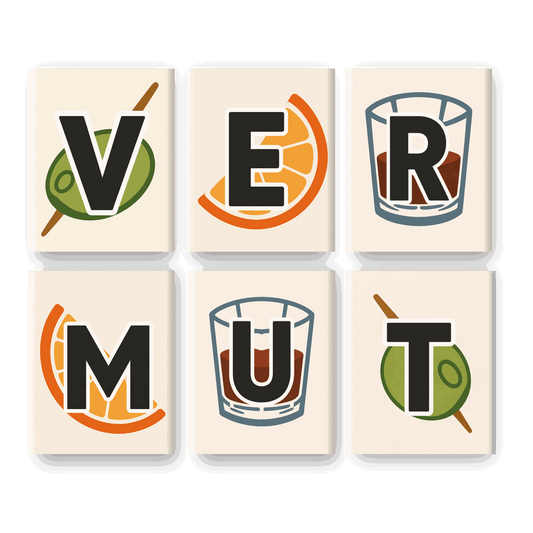 6 Mini Paintings - Vermut Set- Paint by Numbers