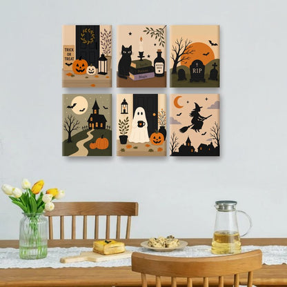 6 Mini tableaux - Ensemble "Ne m'oubliez pas"