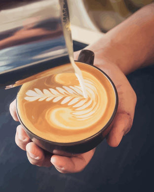 Paint by numbers - Coffee with Milk (Latte) | Paint by Numbers