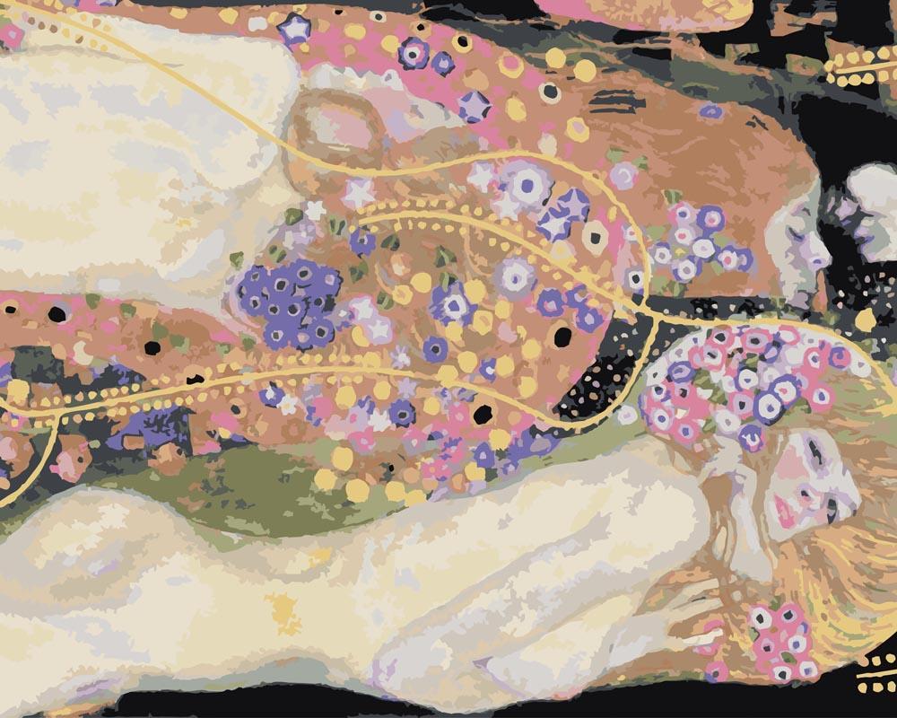 Paint by numbers - Water Serpents II - Gustav Klimt | Paint by Numbers
