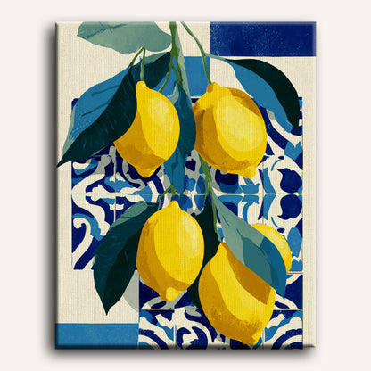 Cítricos mediterráneos | Pintar por números
