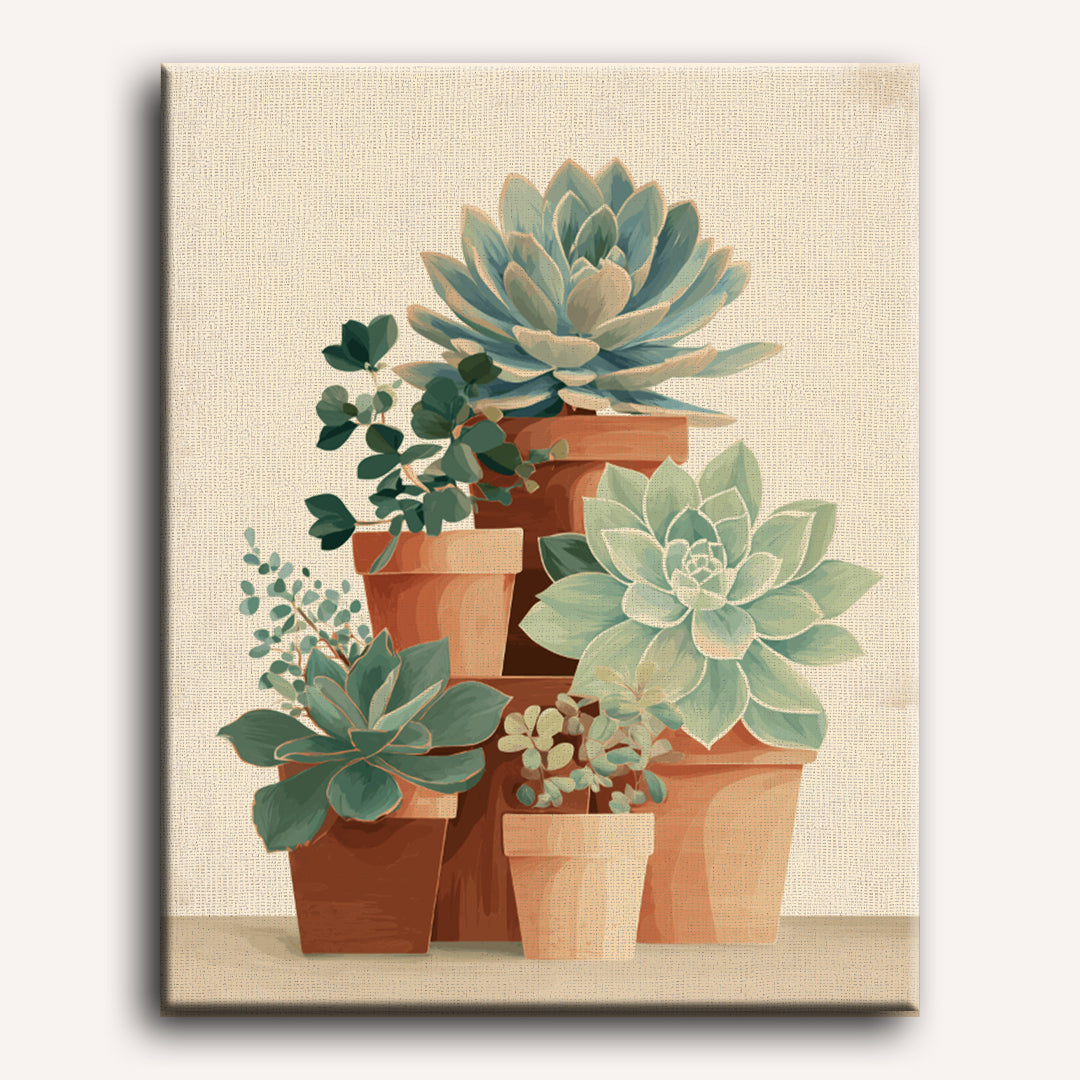 Minimal Botanica | Paint by Number