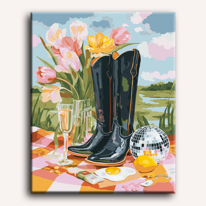 Morning after dancing | Paint by Number