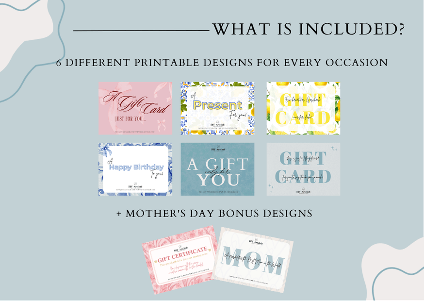 Gift Voucher Mother's Day | Paint by Numbers