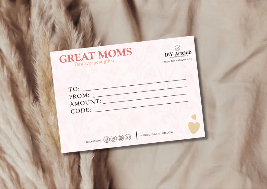Gift Voucher Mother's Day | Paint by Numbers