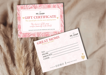 Gift Voucher Mother's Day | Paint by Numbers