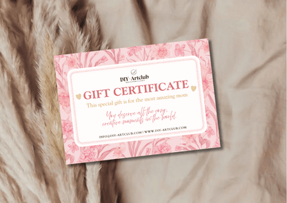 Gift Voucher Mother's Day | Paint by Numbers