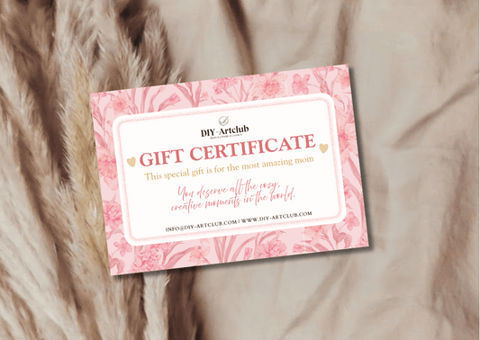 Gift Voucher Mother's Day | Paint by Numbers