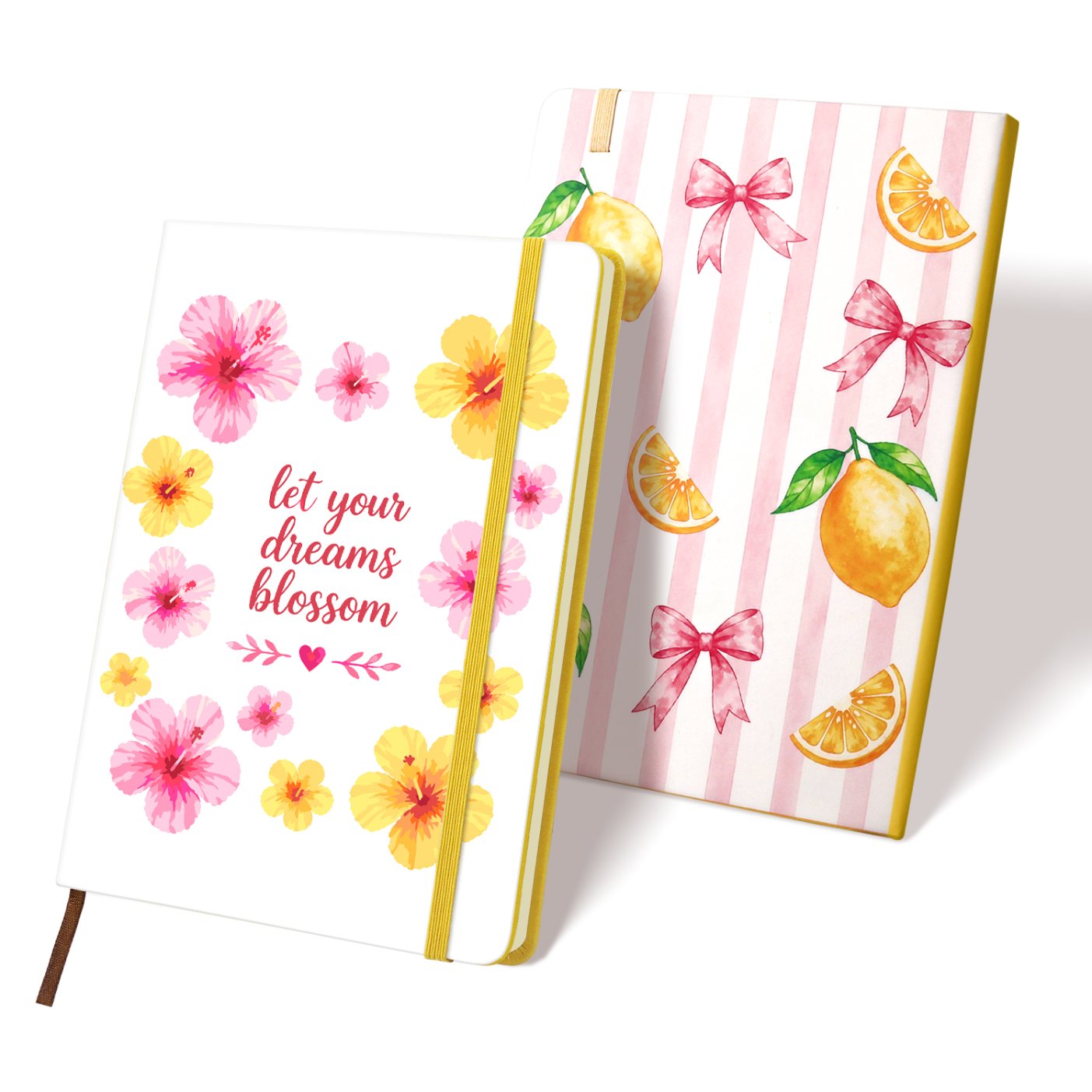 Paint by Number Notebook - Tropical Blossoms
