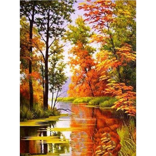 Autumn Forest - Diamond Painting