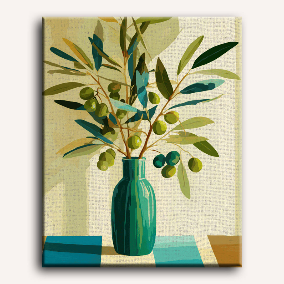 Olive Branch | Paint by Number