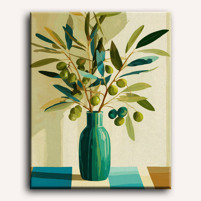 Olive Branch | Paint by Number