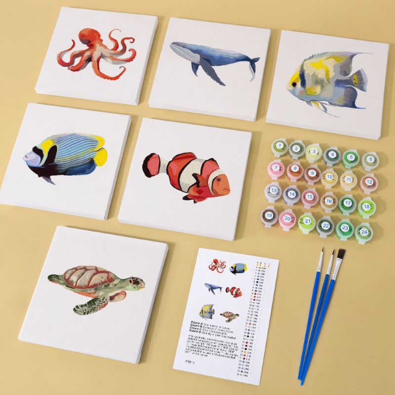 Paint by numbers - What's in your package - Image 3