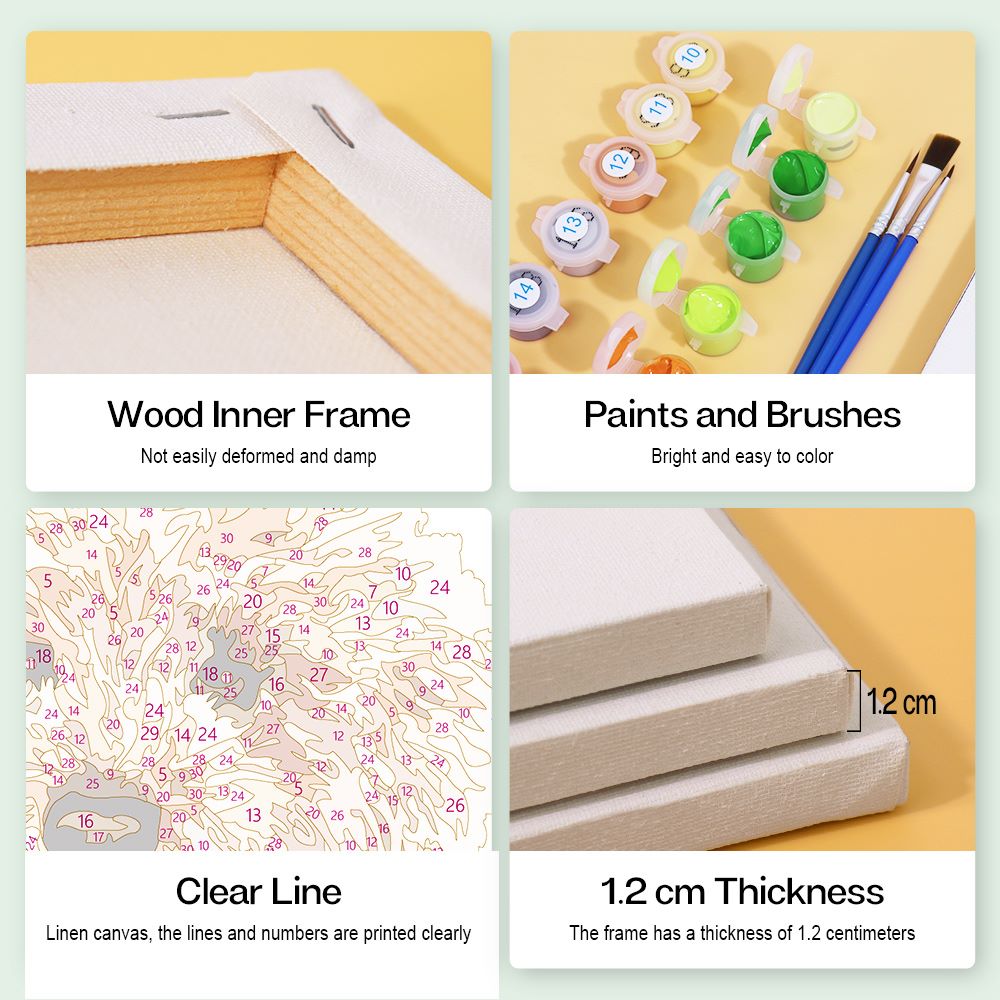 Paint by numbers - What's in your package - Image 9