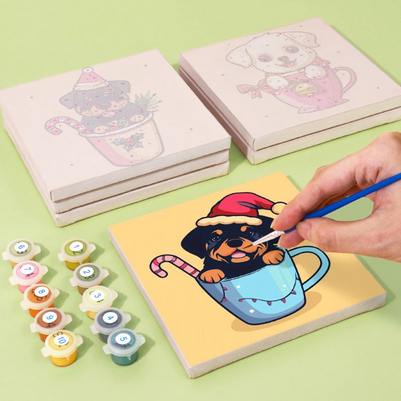 Paint by numbers - What's in your package - Image 8