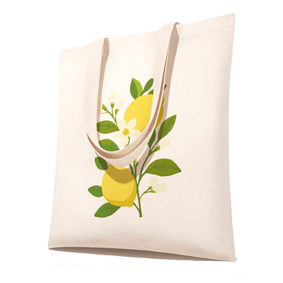 Sac fourre-tout à peindre par numéros – Citronnier