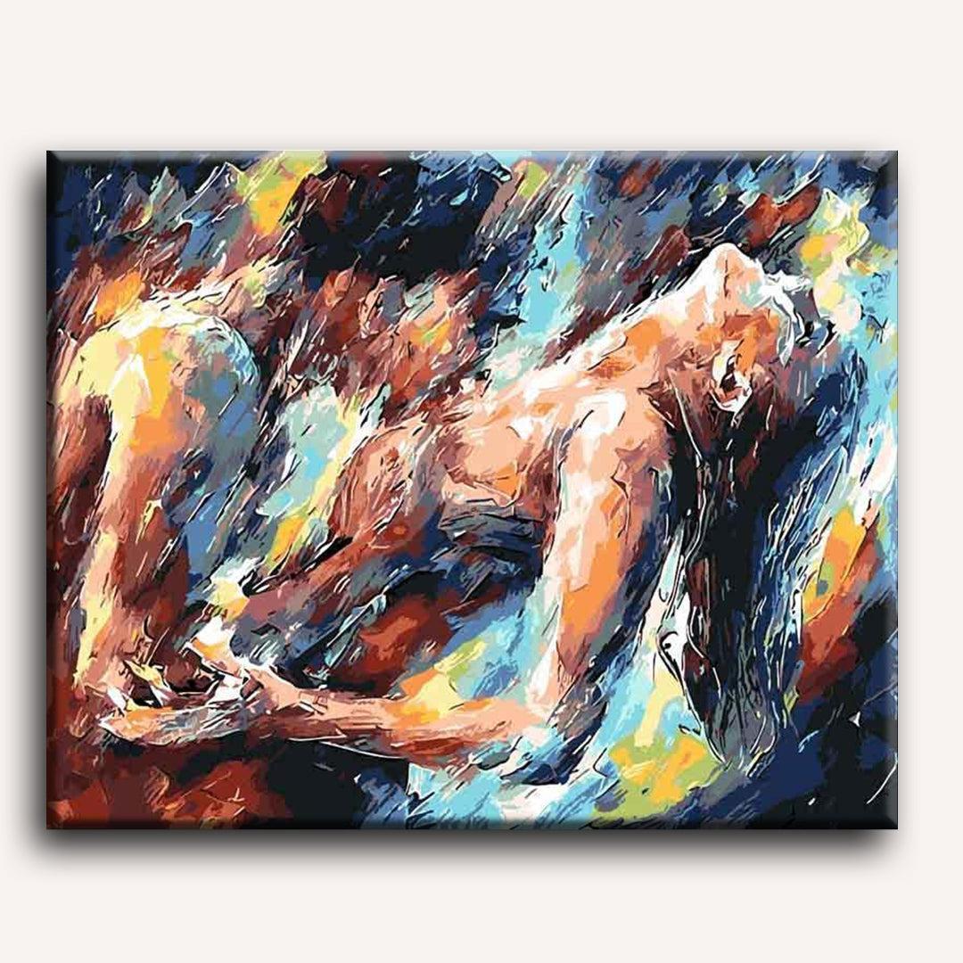 Two Lovers | Paint by Numbers Mockup