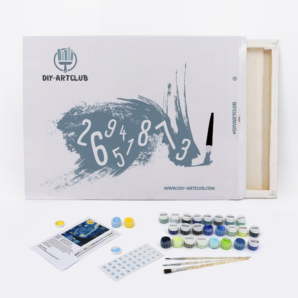 Paint by numbers - What's in your package - Image 3