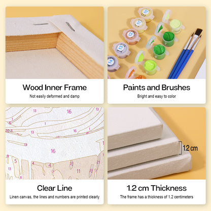 Paint by numbers - What's in your package - Image 5