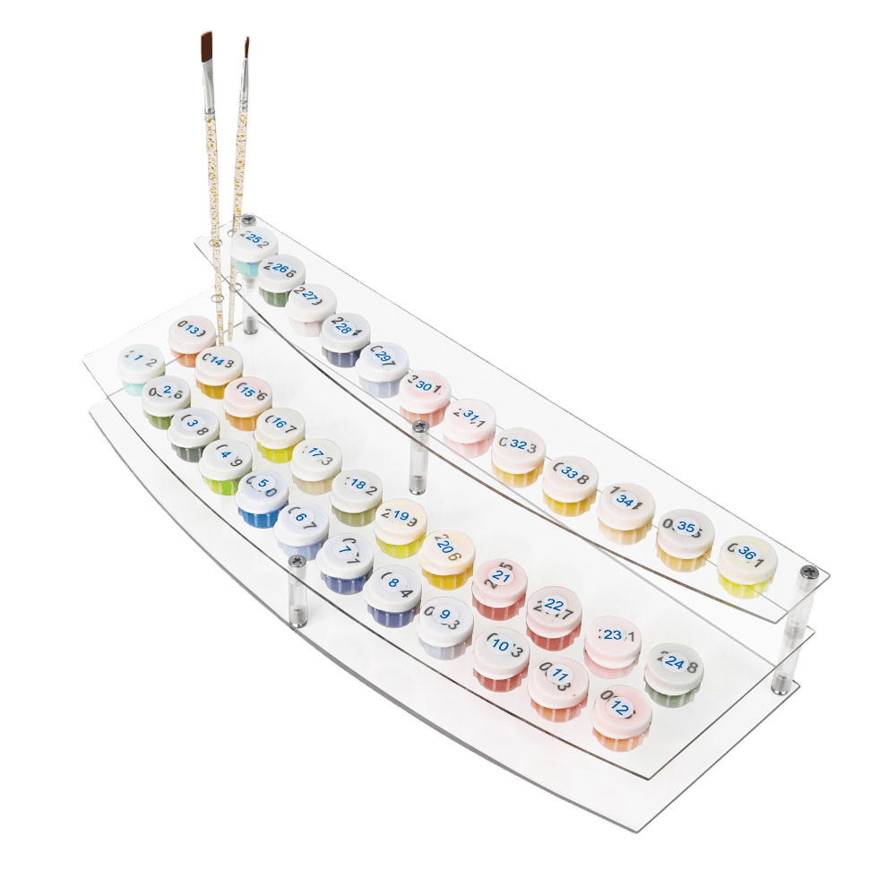 Paint & Brush Holder for Paint by Numbers-Paint by numbers