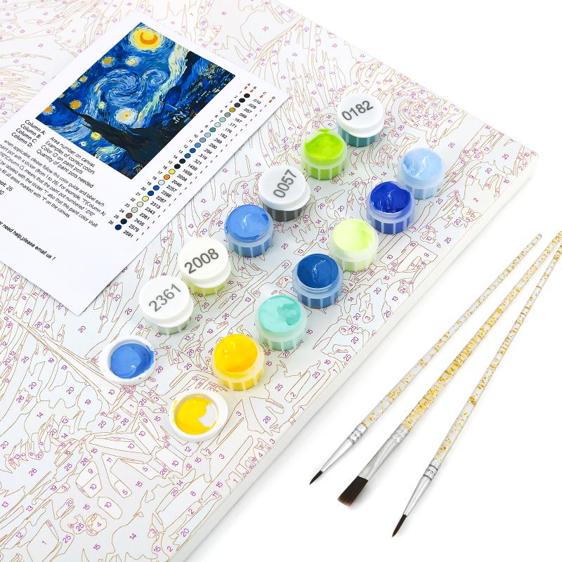 Paint by numbers - What's in your package - Image 5