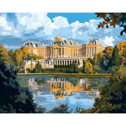 Palace of Versailles | Paint by Numbers-Paint by numbers