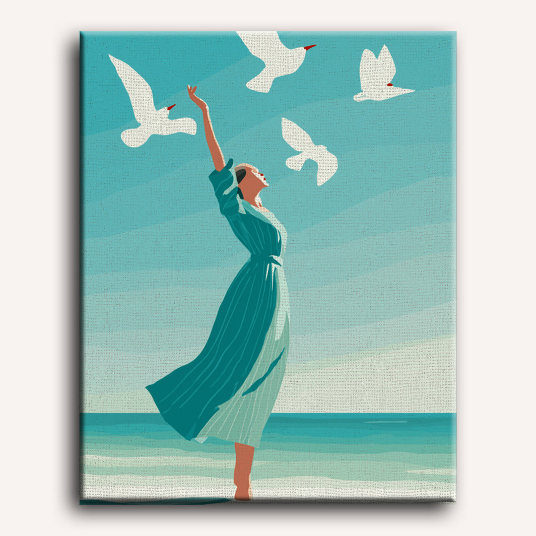 Fredsstiftere | Maleri etter tall
