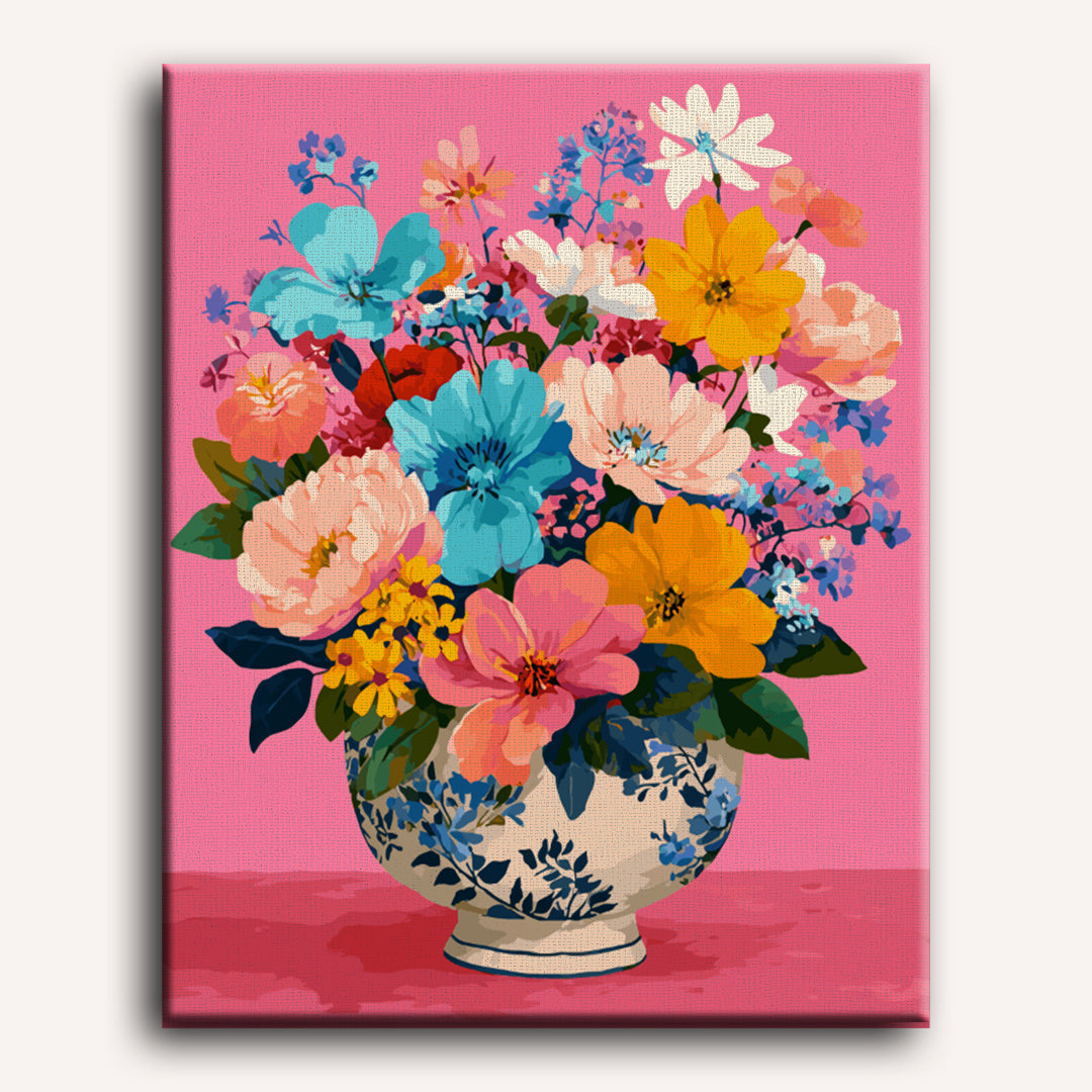 Petals Burst | Paint by Number