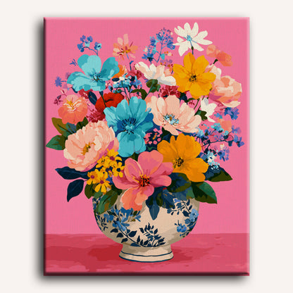 Petals Burst | Paint by Number
