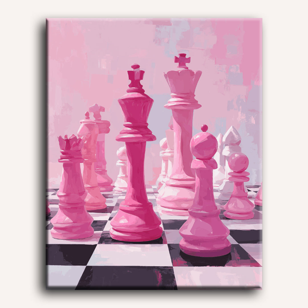 Pink gambit | Paint by Number