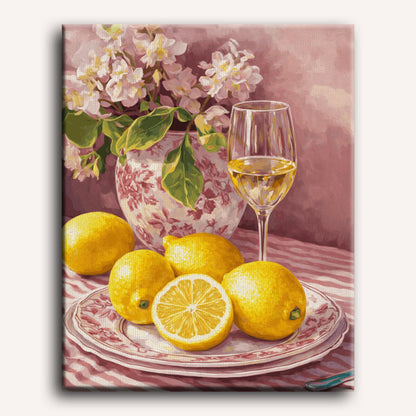 Porcelain in Pink | Paint by Number