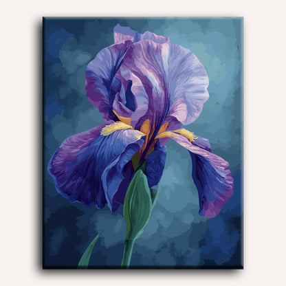 Purple Bloom | Paint by Number