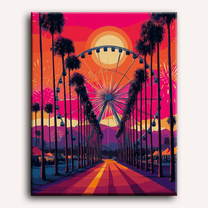 Road to the festival | Paint by Number