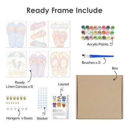 Paint by numbers - What's in your package - Image 6