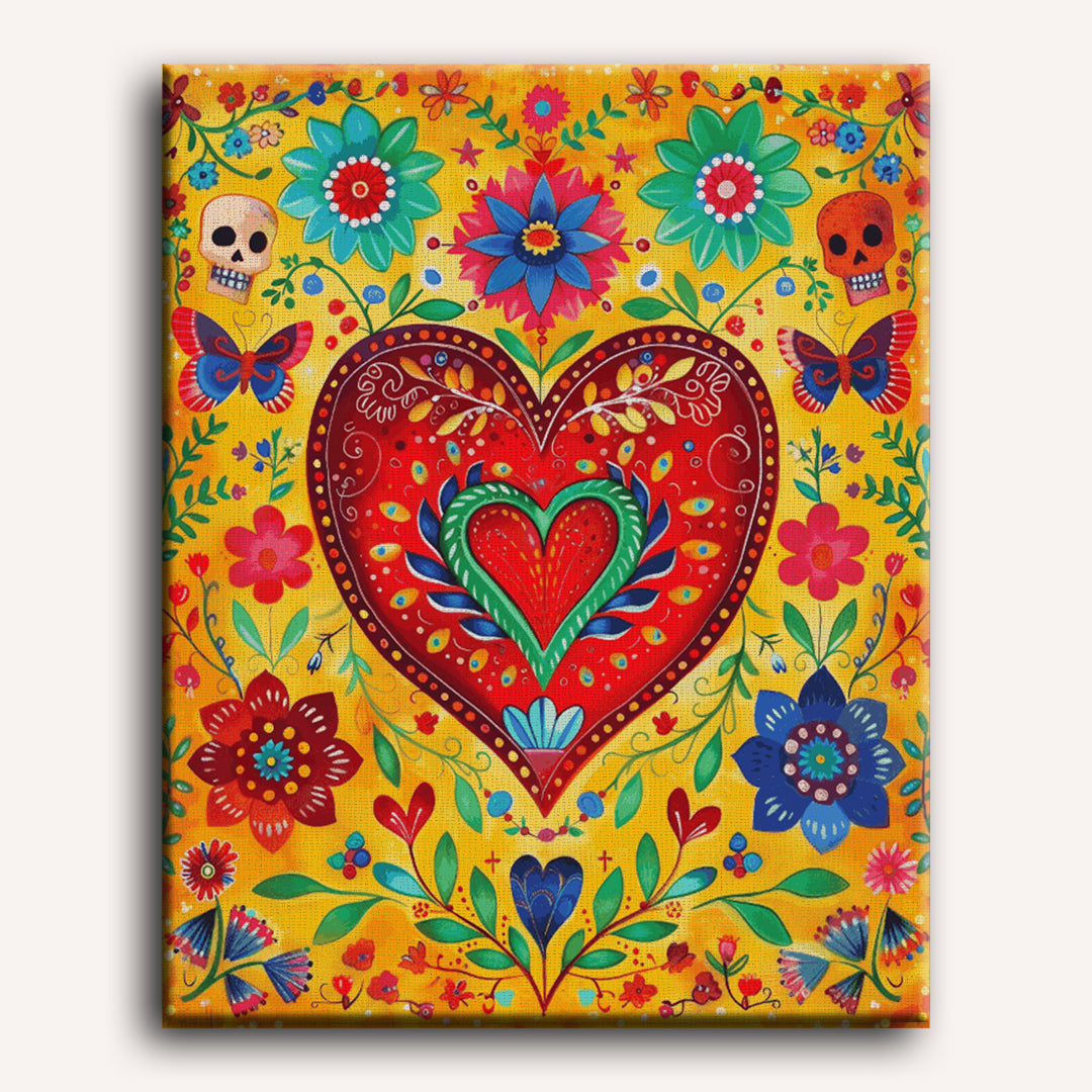 Sacred Heart | Paint by Number