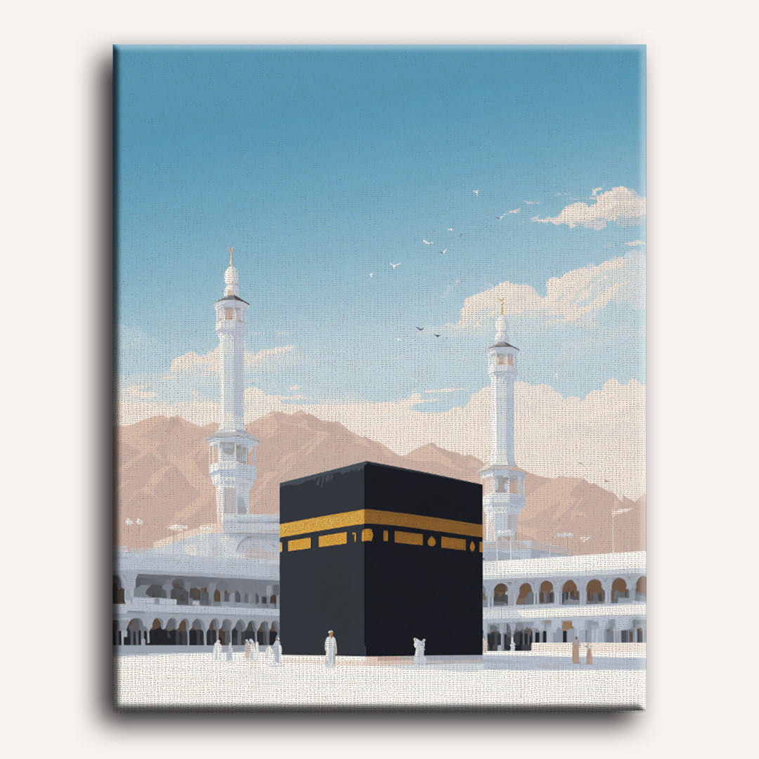 Sacred Kaaba | Paint by Number