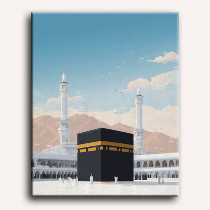 Sacred Kaaba | Paint by Number