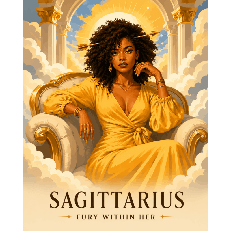 Sagittarius Goddess | Paint by Number- Paint by Numbers